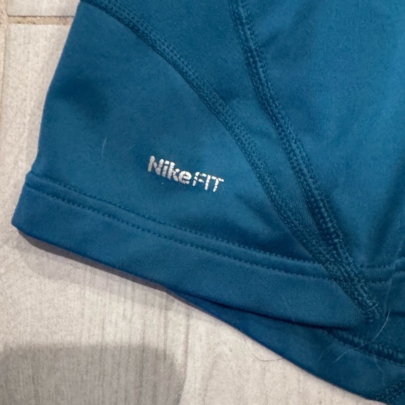 Nike Teal Hooded Jacket with hand mittens - Picture 7 of 11